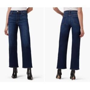 Joe's Jeans The Blake High Rise Wide Leg Crop Jeans Blue Size 27 NWT